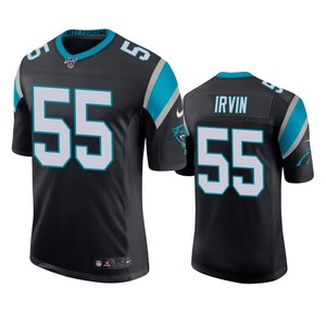 Carolina Panthers Bruce Irvin Black 100th Season Vapor Limited Jersey