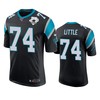 Carolina Panthers Greg Little Black 25th Season Vapor Limited Jersey