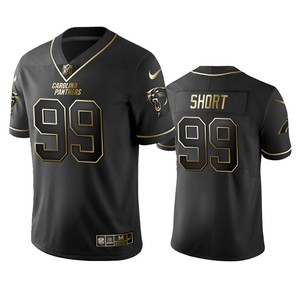 Carolina Panthers Kawann Short Black Golden Edition 2019 Vapor Untouchable Limited Jersey - Mens