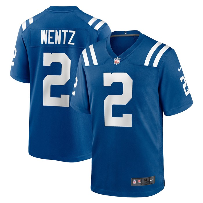 Carson Wentz Indianapolis Colts Game Jersey - Royal Nfl