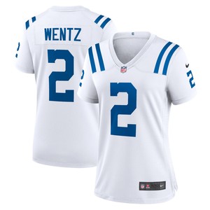 Carson Wentz Indianapolis Colts Womens Game Jersey - White Nfl