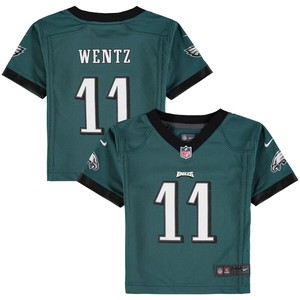 Carson Wentz Philadelphia Eagles Nike Infant Game Jersey - Midnight Green