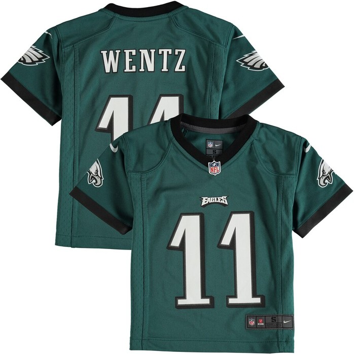 Carson Wentz Philadelphia Eagles Nike Preschool Game Jersey - Midnight Green