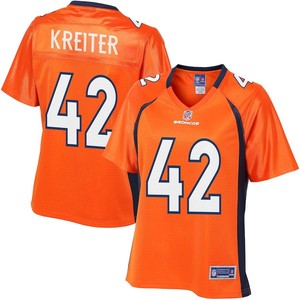 Casey Kreiter Denver Broncos Nfl Pro Line Womens Player Jersey - Orange