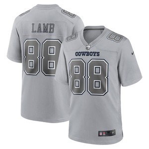 Ceedee Lamb Dallas Cowboys Atmosphere Fashion Game Jersey - Gray Nfl