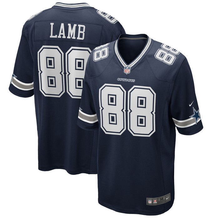 Ceedee Lamb Dallas Cowboys Game Jersey Navy Nfl