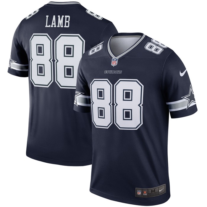 Ceedee Lamb Dallas Cowboys Legend Jersey Navy Nfl