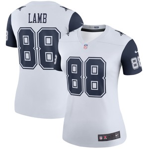 Ceedee Lamb Dallas Cowboys Womens 2nd Alternate Legend Jersey White Nfl