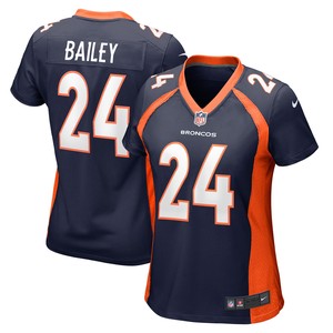 Champ Bailey Denver Broncos Womens Retired Player Jersey - Navy Nfl