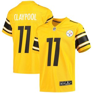 Chase Claypool Pittsburgh Steelers Inverted Team Game Jersey - Gold Nfl