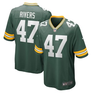 Chauncey Rivers Green Bay Packers Game Jersey - Green Nfl