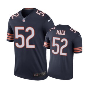 Chicago Bears #52 Khalil Mack Nike Color Rush Navy Jersey