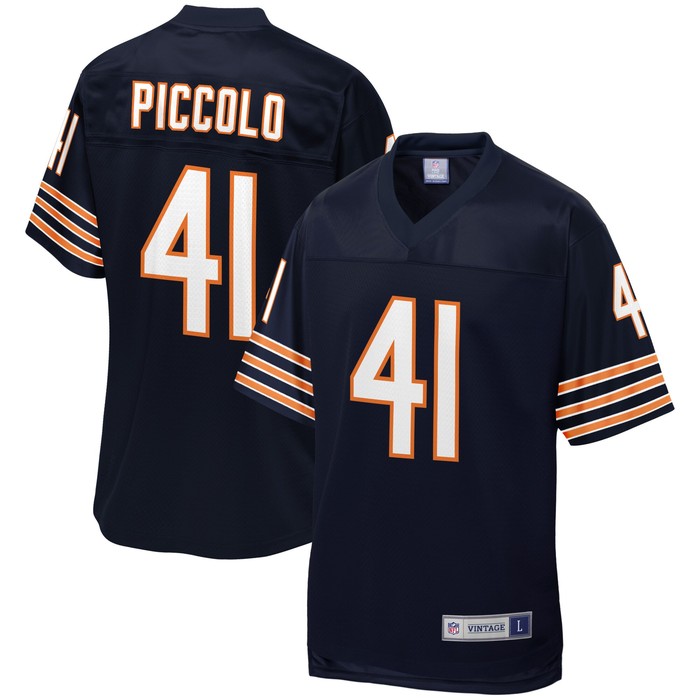 Chicago Bears Brian Piccolo Nfl Pro Line Retired Team Player Jersey - Navy Nfl