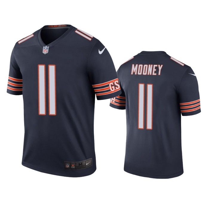 Chicago Bears Darnell Mooney Navy Color Rush Legend Jersey