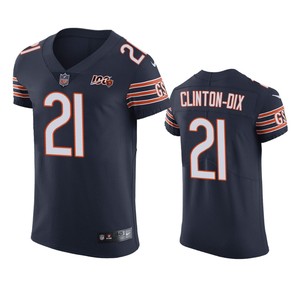 Chicago Bears Ha Ha Clinton-dix Navy 100th Season Vapor Elite Jersey