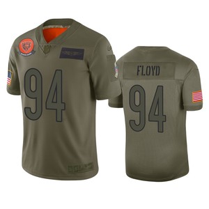 Chicago Bears Leonard Floyd Camo 2019 Salute To Service Limited Jersey