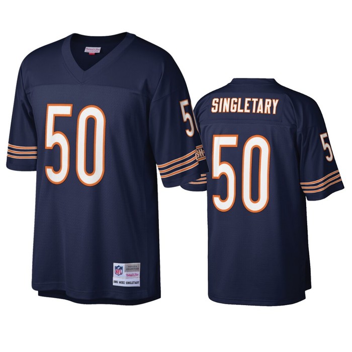 Chicago Bears Mike Singletary Navy Legacy Replica Jersey