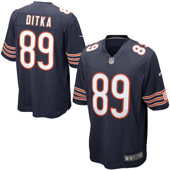 Chicago Bears Nike Mike Ditka Retired Player Game Jersey - Navy