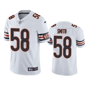 Chicago Bears Roquan Smith White Vapor Untouchable Limited Jersey