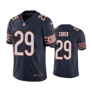 Chicago Bears Tarik Cohen Navy Nike Color Rush Limited Jersey