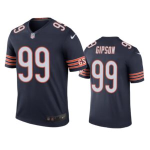 Chicago Bears Trevis Gipson Navy Color Rush Legend Jersey - Cocomos