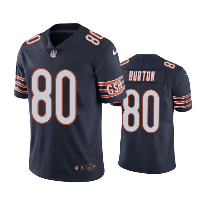 Chicago Bears Trey Burton Navy Nike Color Rush Limited Jersey