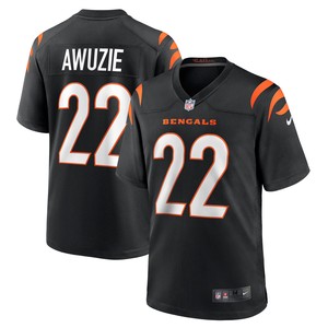 Chidobe Awuzie Cincinnati Bengals Game Player Jersey - Black Nfl