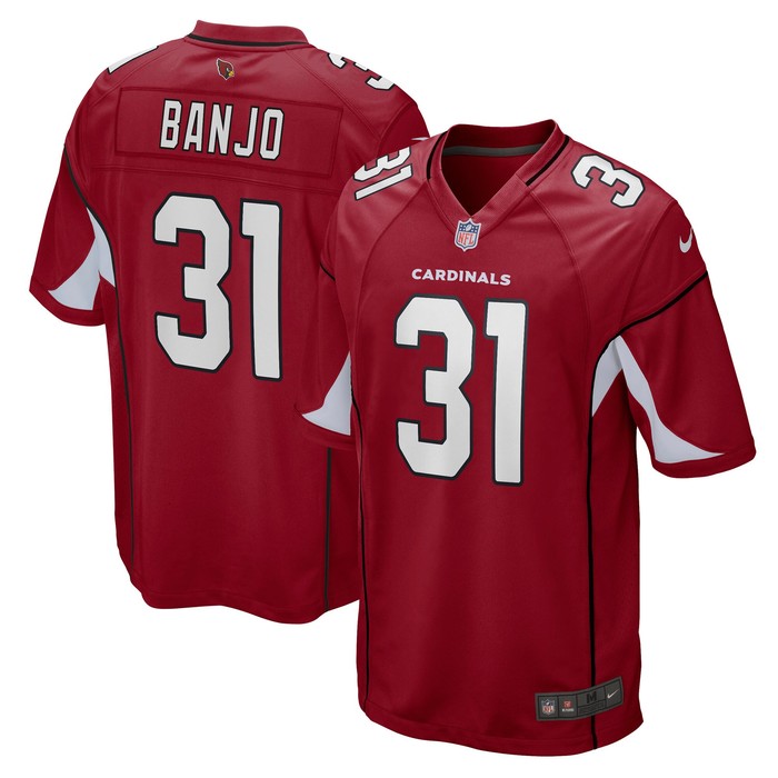 Chris Banjo Arizona Cardinals Game Jersey - Cardinal Nfl