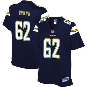 Chris Brown Los Angeles Chargers Nfl Pro Line Womens Team Player Jersey - Navy