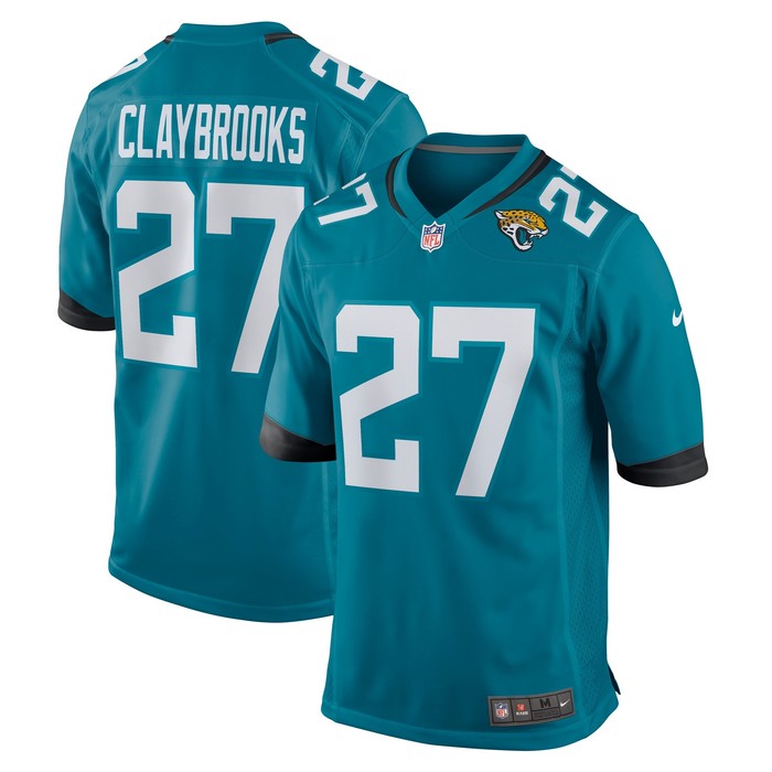 Chris Claybrooks Jacksonville Jaguars Game Jersey - Teal Nfl