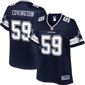 Chris Covington Dallas Cowboys Nfl Pro Line Womens Player Jersey - Navy