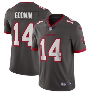 Chris Godwin Tampa Bay Buccaneers Alternate Vapor Limited Jersey - Pewter Nfl