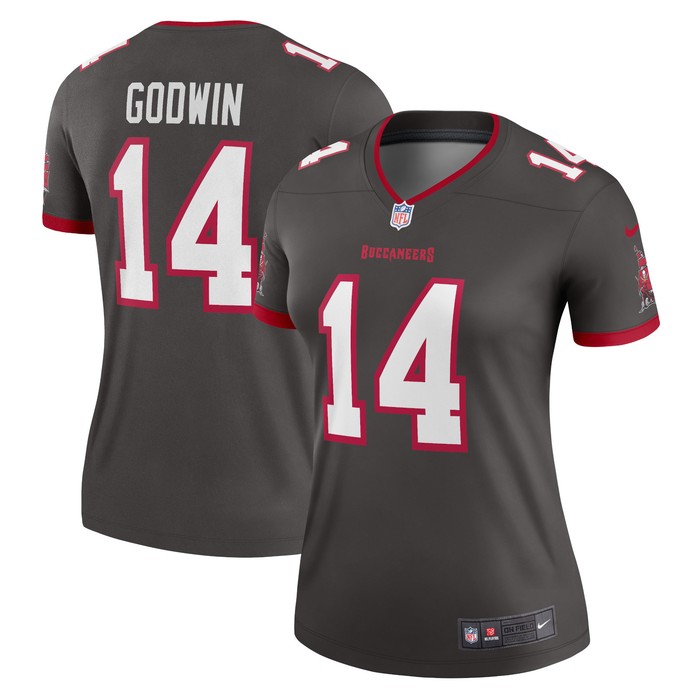 Chris Godwin Tampa Bay Buccaneers Womens Alternate Legend Jersey - Pewter Nfl