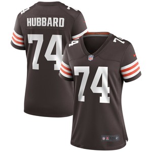 Chris Hubbard Cleveland Browns Womens Game Jersey - Brown Nfl