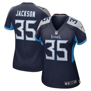 Chris Jackson Tennessee Titans Womens Game Jersey - Navy Nfl