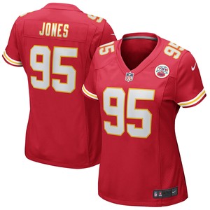 Chris Jones Kansas City Chiefs Womens Game Jersey - Red Nfl