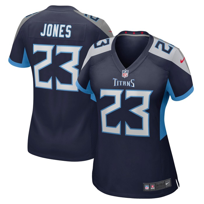 Chris Jones Tennessee Titans Womens Game Jersey - Navy Nfl