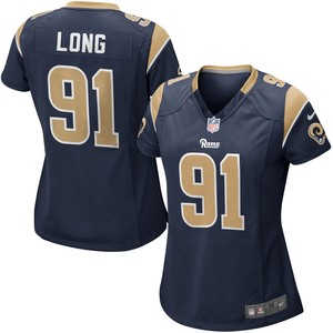 Chris Long Los Angeles Rams Nike Womens Game Jersey - Navy