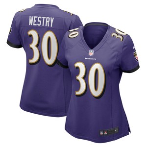 Chris Westry Baltimore Ravens Womens Game Jersey - Purple Nfl