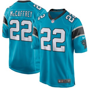 Christian Mccaffrey Carolina Panthers Nike Game Jersey - Blue