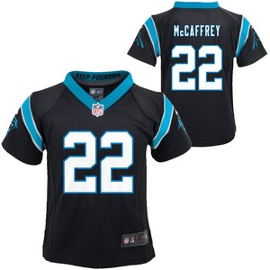 Christian Mccaffrey Carolina Panthers Nike Toddler Player Game Jersey - Black