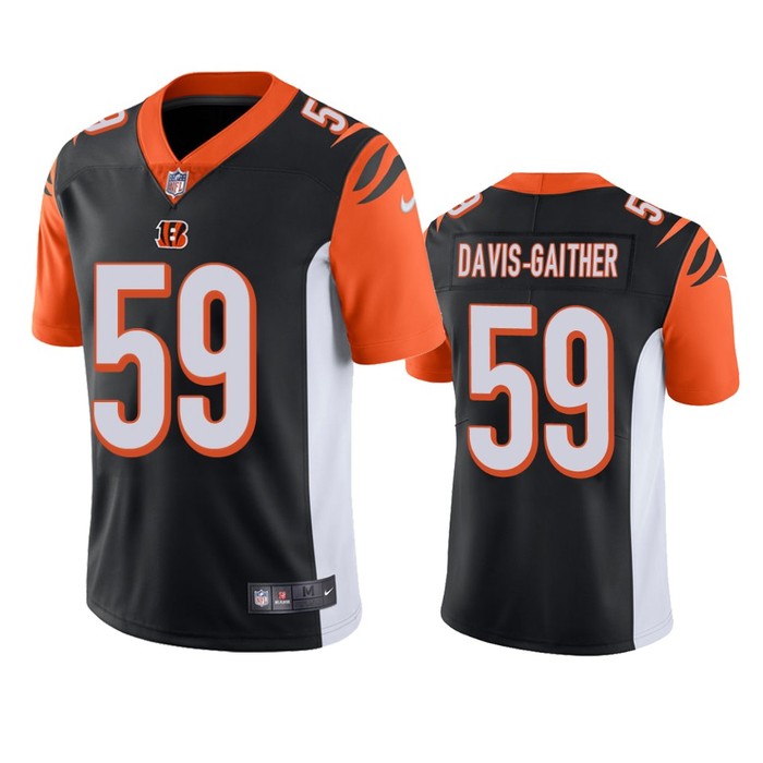 Cincinnati Bengals Akeem Davis-gaither Black Vapor Untouchable Limited Jersey