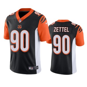 Cincinnati Bengals Anthony Zettel Black Vapor Limited Jersey