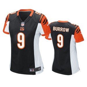 Cincinnati Bengals Joe Burrow Black 2020 Nfl Draft Game Jersey