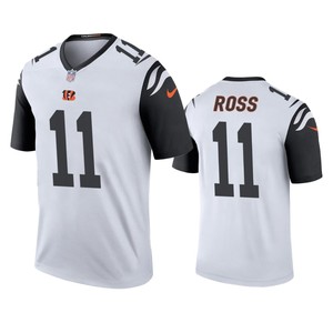 Cincinnati Bengals John Ross White Color Rush Legend Jersey - Mens