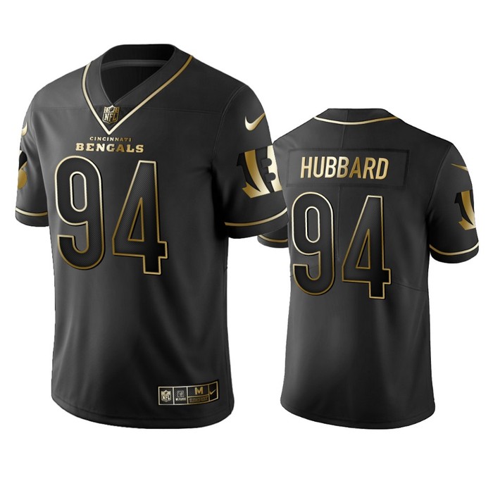 Cincinnati Bengals Sam Hubbard Black Golden Edition 2019 Vapor Untouchable Limited Jersey - Mens