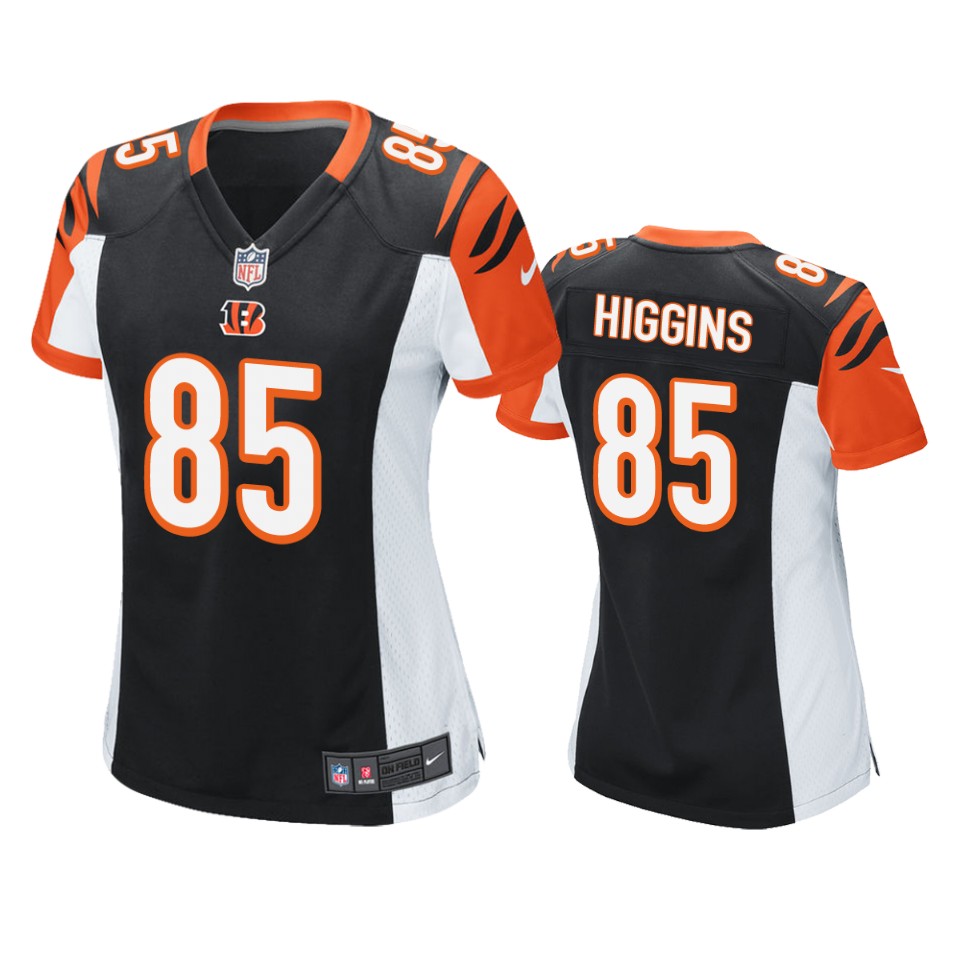 Cincinnati Bengals Tee Higgins Black 2020 Nfl Draft Game Jersey - Cocomos