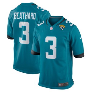 C.j. Beathard Jacksonville Jaguars Game Jersey - Teal Nfl