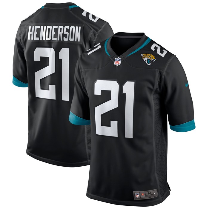 C.j. Henderson Jacksonville Jaguars Game Jersey - Black Nfl