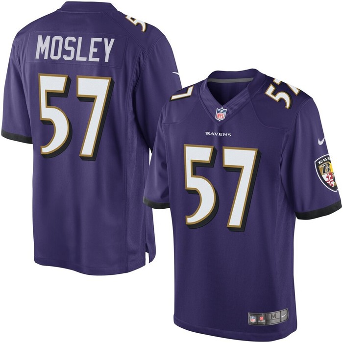 Cj Mosley Baltimore Ravens Nike Game Jersey - Purple